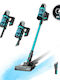 Cecotec Conga Rockstar 1500 Horizon X-Treme XL Επαναφορτιζόμενη Σκούπα 2 σε 1 Stick & Χειρός