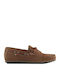 Leder Herren Mokassins in Braun Farbe