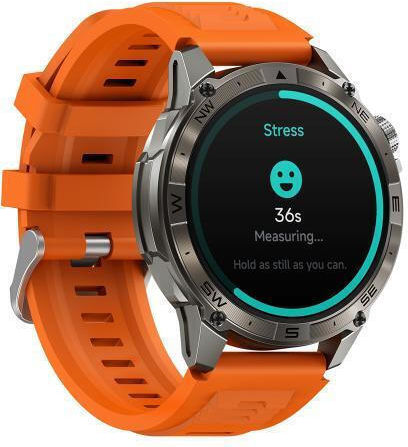 Zeblaze Stratos 2 Plus Smartwatch mit Pulsmesser (Orange)