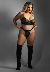 Edge Underwire Σετ Εσωρούχων Μαύρο Q Edge Underwire Σετ Εσωρούχων Μαύρο Q