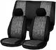 Front Car Covers 5pcs Polyester Pluto Plus Gray
