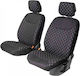 Coperte Frontale Huse Scaune Auto 4 Buc Poliester Gri
