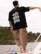 T-shirt Μαύρο