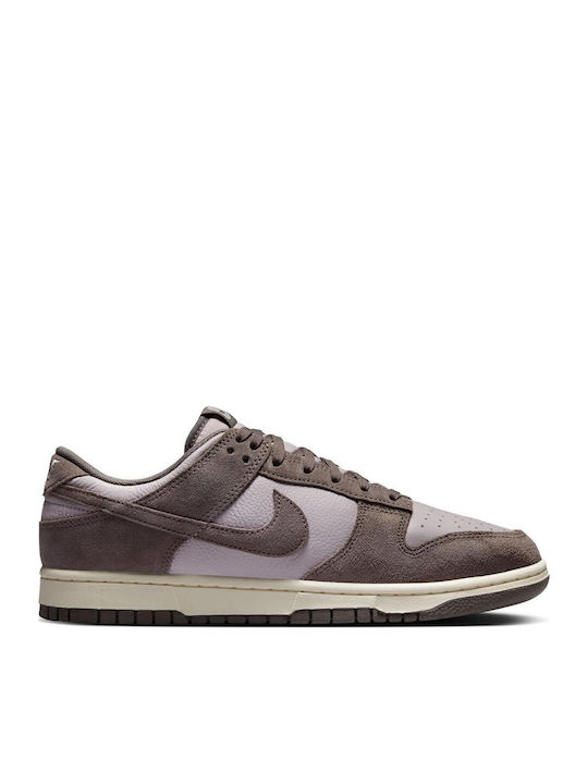 Dunk Low Retro Se Herren Sneakers Grey Leather