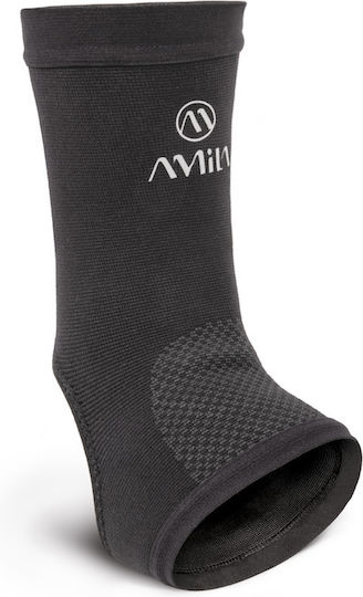 AMILA Ankle Brace with Silicone Pads in Black color 83110
