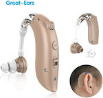 Great-ears Suitable for Right & Left Ear Rechargeable Hearing Aid