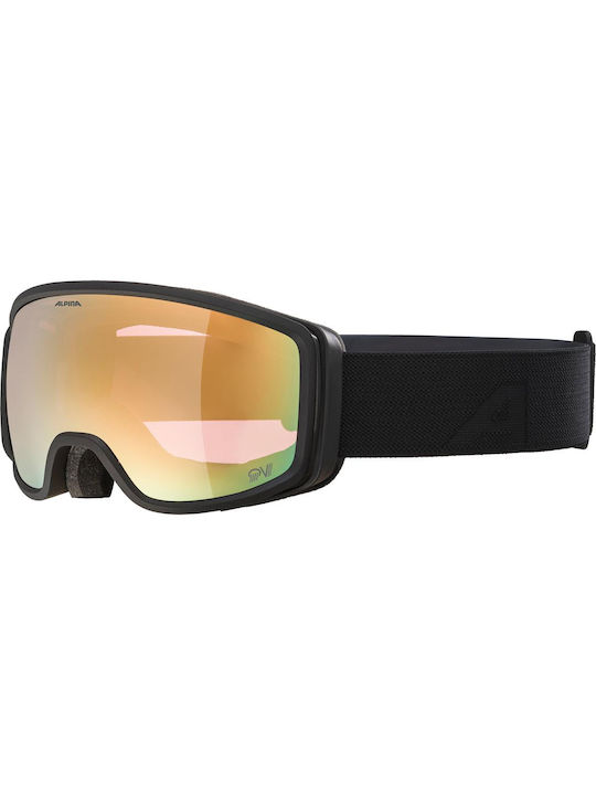 Alpina Qv Quattroflex Μάσκα Σκι & Snowboard Ενη...