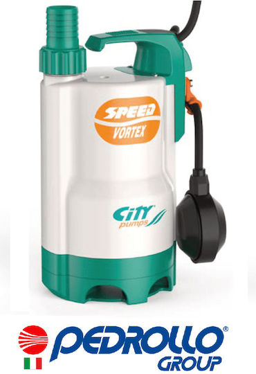 City Pumps Μονοφασική Αντλία Ακαθάρτων / Λυμάτων 0.5hp με Φλοτέρ 48TIPV12A1