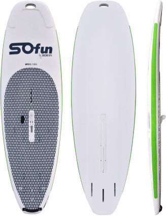 Side-on Windsurfbrett Hybrid Foil Tomo 165l Sideon