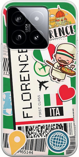 Ticket To Florence Xiaomi 14t 5g Flexible Tpu Διάφανη Σιλικόνη