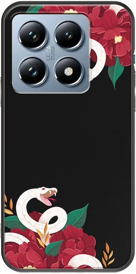 Double Snake Xiaomi 14t Pro 5g Black TPU Black Silicone