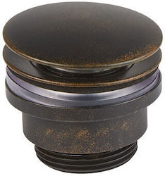 Armando Vicario Clic-clac Brass Sink Valve Black