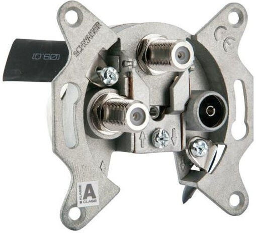 Schwaiger Antenna Socket Single Socket Two Sat-if Connections 2 Db