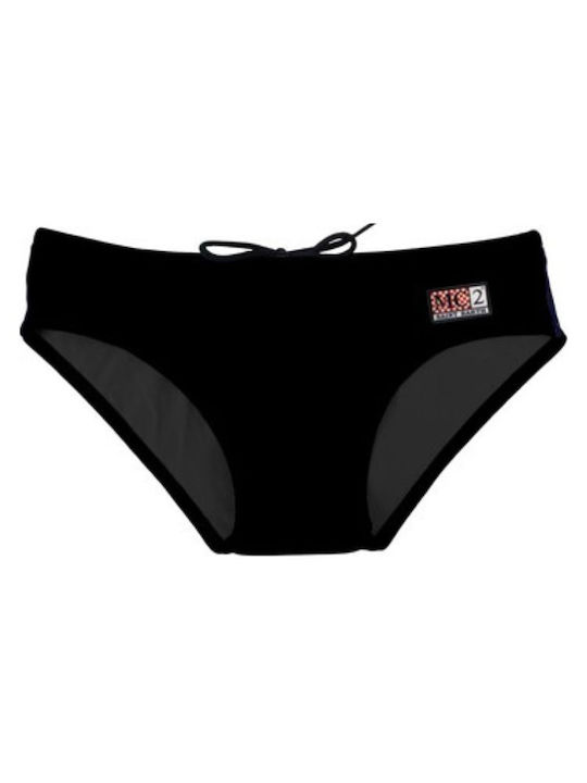 MC2 Men's Swimwear Slip Black