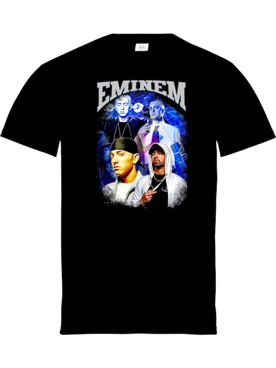 Erwachsenenbluse Schwarz Pegasus Eminem Druck