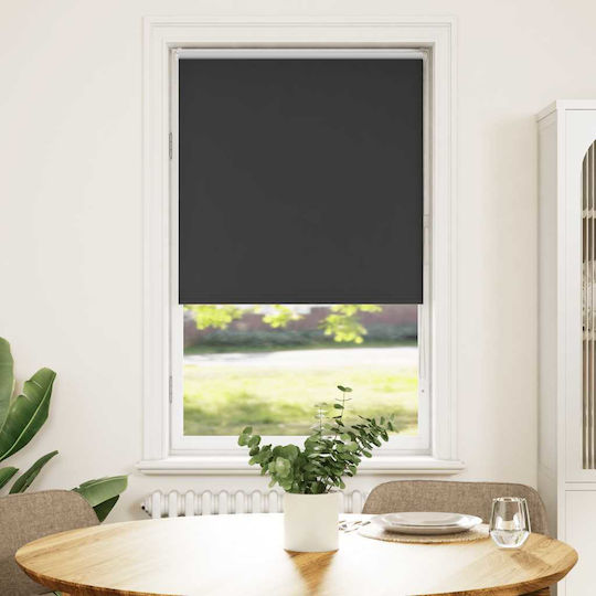 vidaXL Total Blackout Roller Blinds P85xH175cm 4010891 Black