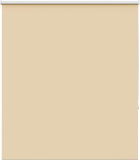 vidaXL Roller Blinds Total Blackout Beige W120xH150cm 4010742