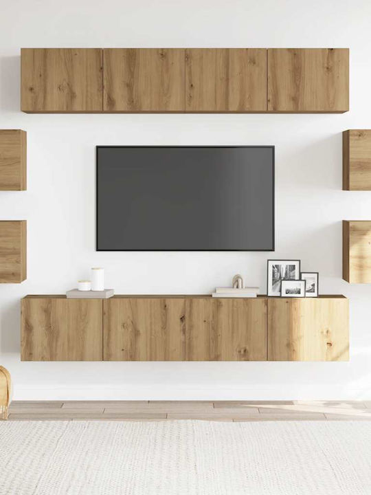 Wohnzimmer TV-Einheit Artisan Oak / Artisan Oak L80xB
