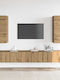 Wohnzimmer TV-Einheit Technical Oak L100xB