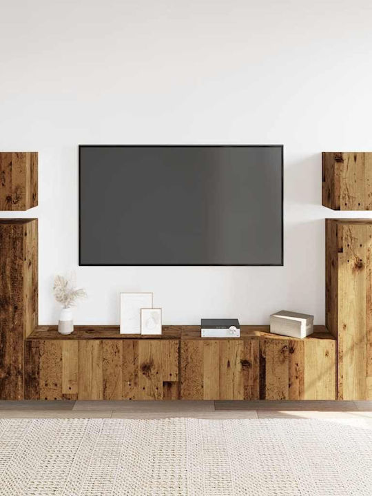 Wohnzimmer TV-Einheit Old Wood