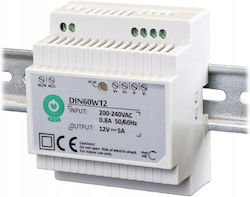 12v 60w 5a Din Rail Power Supply