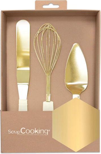 Scrapcooking Gold Gift Set 3pcs