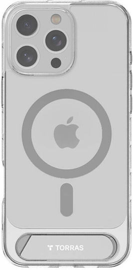 Torras Pstand Back Cover Διάφανο (iPhone 16 Pro Max)