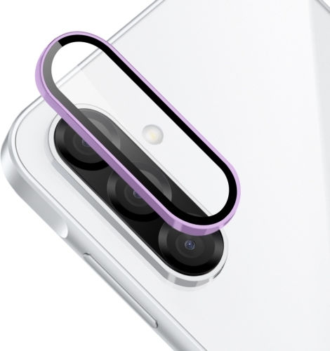 Enkay Camera Protection Tempered Glass Purple for the Samsung Galaxy A36, Samsung Galaxy A56