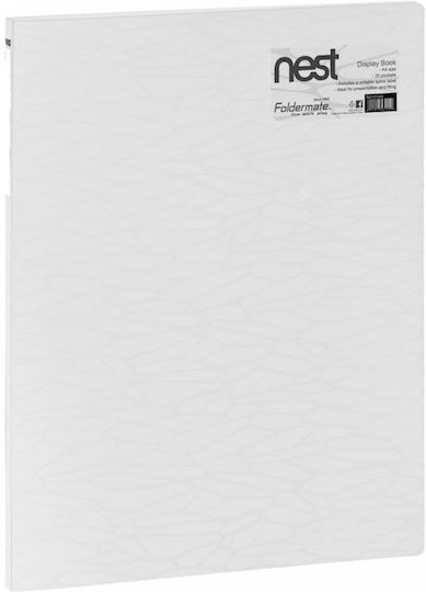 Foldermate A4 60 Sleeves White 01550