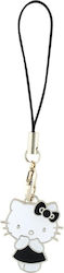 Hello Kitty Hkcpmkk Phone Strap Black Charm Kitty Cute