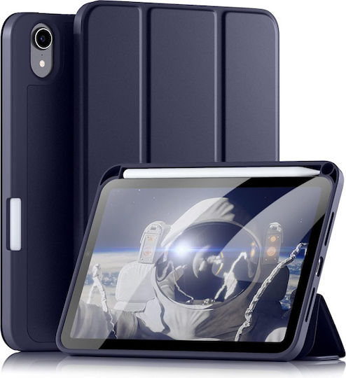 Orso Flip Cover Blau für iPad mini 2021 / mini 2024