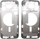 Μεσαίο Πλαίσιο Apple Iphone 15 Pro Titanium Λευκό Oem N66311