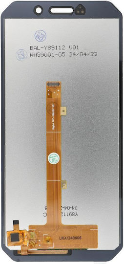 Doogee Οθόνη με Μηχανισμό Αφής για Doogee S61 Pro (Μαύρο)