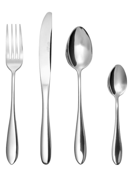 Estia Cutlery Set Stainless Silver 24pcs