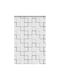 Vidaxl Perdea de Duș cu Casetă Rulou 160x240 cm Lățime Material 156 cm Multicolor