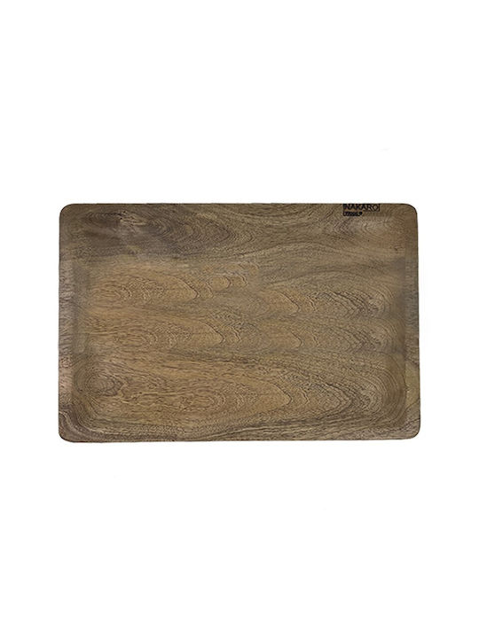 Nakaro Wood Πλατώ Σερβιρίσματος Ξύλινο 40x25εκ.