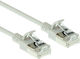Intronics U/FTP (STP) Cat.6a (Gigabit) Мрежов Кабел Ethernet 7м Бял