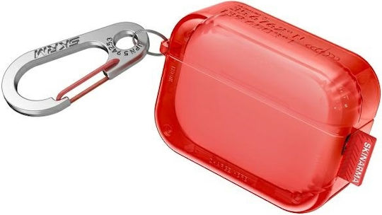Skinarma Case Silicone / Plastic in Red color for Apple AirPods Pro 2