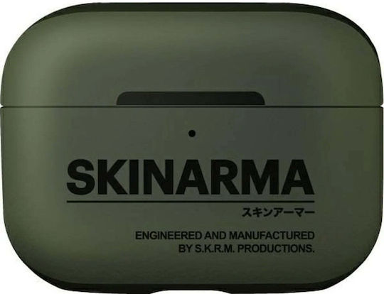 Skinarma Kunststoffhülle in Grün für Apple AirPods Pro 2