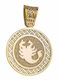 Scorpio Zodiac Sign Charm in 9K Gold