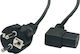 Pos Ac Cable C13-yjt3-90? 10a Cee7/7