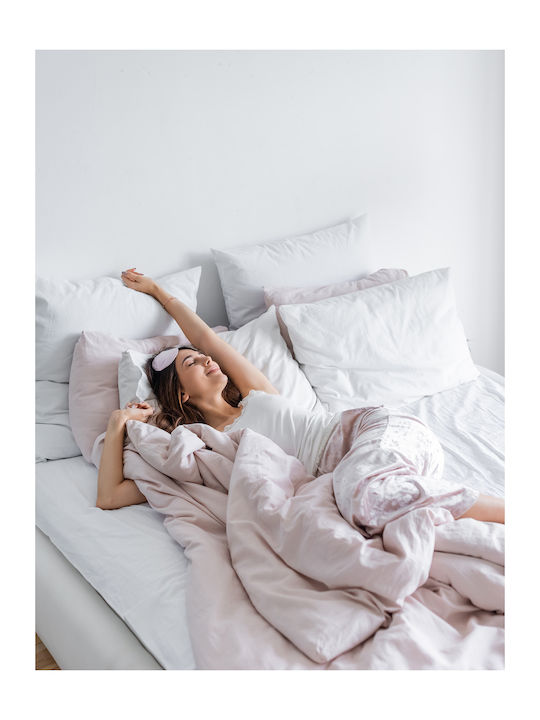 Madi Bettbezug Baumwolle Einzelbett 170x240 Stay Weiß