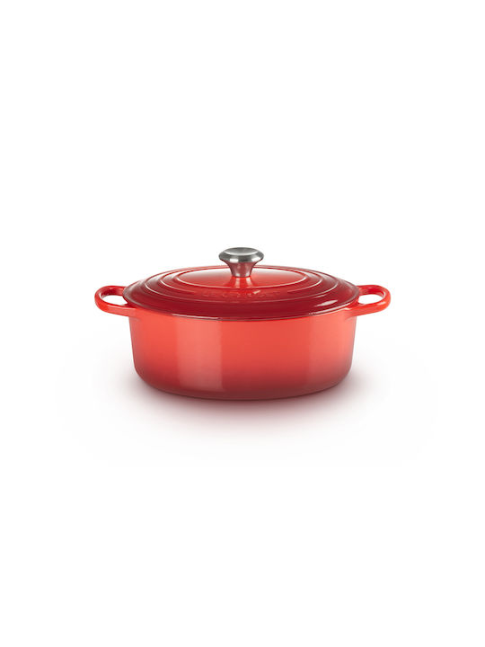 Le Creuset Γάστρα Οβάλ Μαντεμένια με Σχάρα 16.5cm 4.7lt