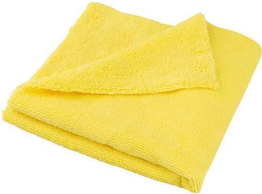 Cloths Microfiber Cleaning Car 380gsm Yellow 40x40cm 5pcs