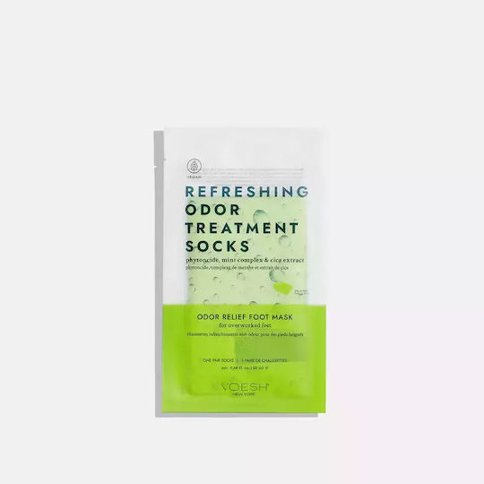 Refreshing Odor Treatment Socks Odor Relief Foot Mask