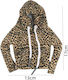 Leopard Hood Gear Shift Knob Cover Sweatshirt 13x10cm Tatu Moyo