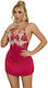Subblime Sexy Babydoll Κόκκινο