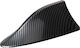 AMiO Car Antenna Roof Shark for Radio in Black Carbon Color
