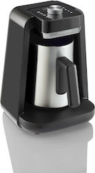 Okka Rich Spin Pro Greek Coffee Machine 700W with Capacity 375ml Inox