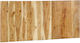 vidaXL Wooden Bed Headboard Beige 120cm